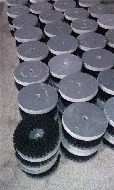 磨料絲膠注圓盤刷 潛山縣江南制刷廠的專業制造